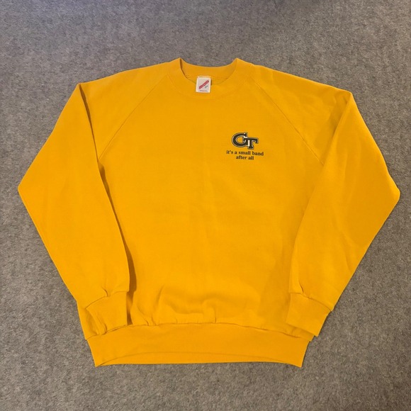 Jerzees Other - Vintage 90s Georgia Tech University 1991 Citrus Bowl Band Crewneck Sweatshirt Lg